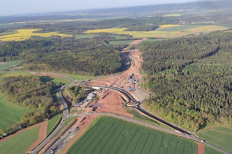 Otevření nového mostu na takzvané jesenické křižovatce. Pátek 16. května 2025.