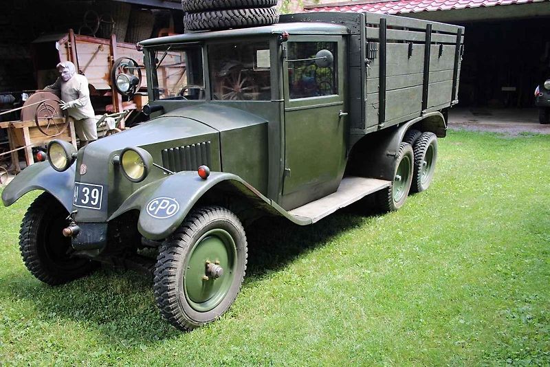 Vojenská Tatra 72 vyhrála na Veteranfestu první místo ve své kategorii.