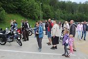 Na Centrální parkoviště P1 ve Skiareálu Ještěd se sjelo přes sedm desítek účastníků.