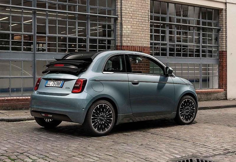 Fiat 500 hybrid.