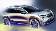 Skici Škody Kodiaq druhé generace
