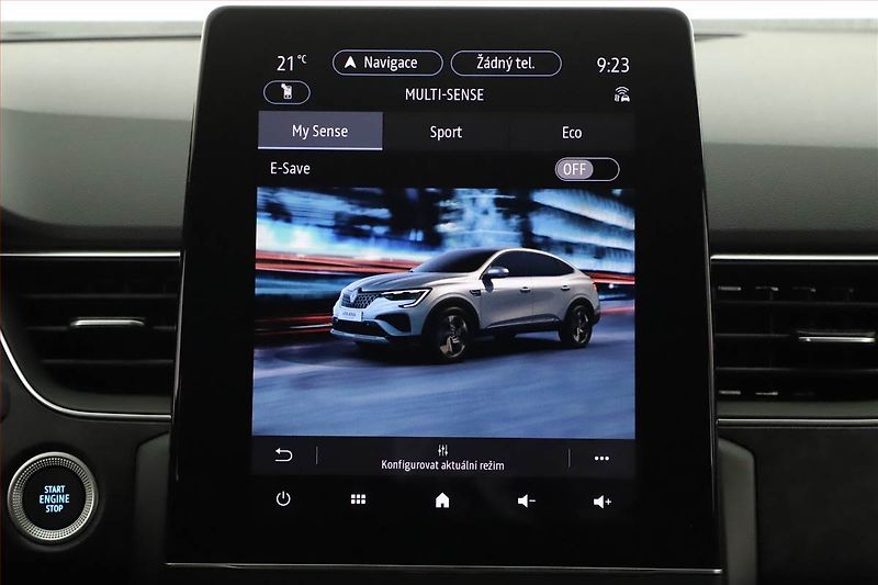 Renault Arkana (2025) E-Tech, Esprit Alpine, Navigac - fotka 17 z 21