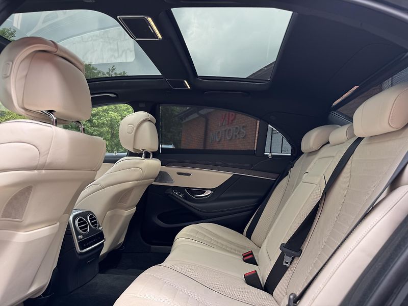 Mercedes-Benz Třídy S S400d-L-4M-AMG-R20-BURM-ČR - fotka 33 z 36