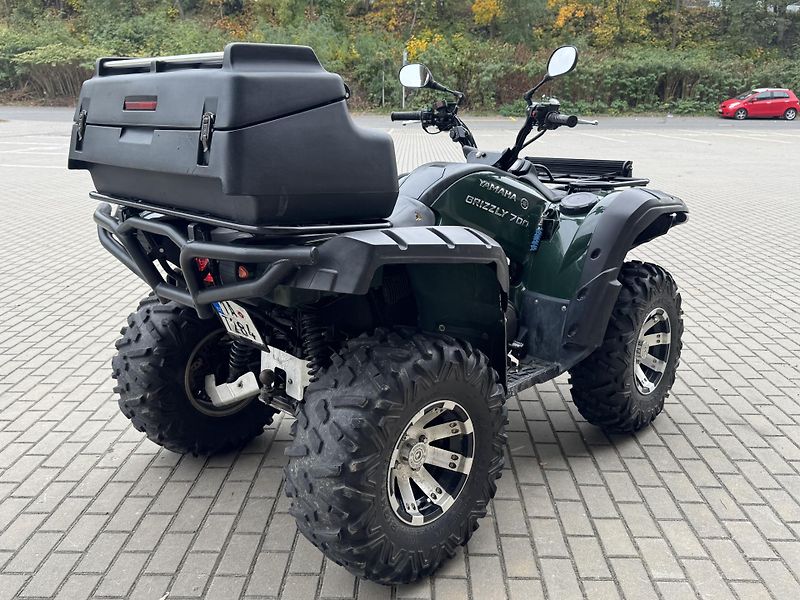 Yamaha Grizzly 700 (2008) Kufry, rámy, sněžné pásy - fotka 5 z 28