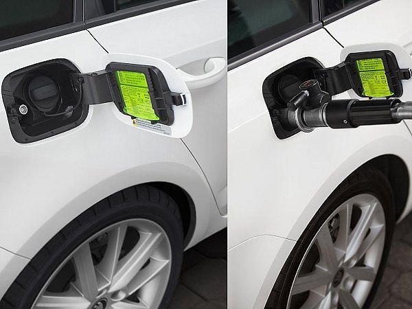 Škoda Octavia G-TEC jezdí na stlačený zemní plyn.