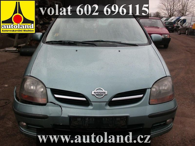 Nissan Almera Tino (2000) VOLAT 602 696115 - fotka 1 z 8