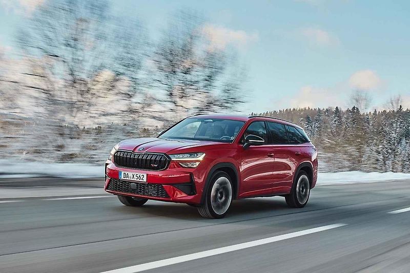 Nový Kodiaq RS disponuje nyní výkonem 265 koní.