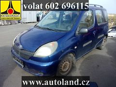 Toyota Yaris Verso (2001) VOLAT 602 696115 - fotografie inzerátu