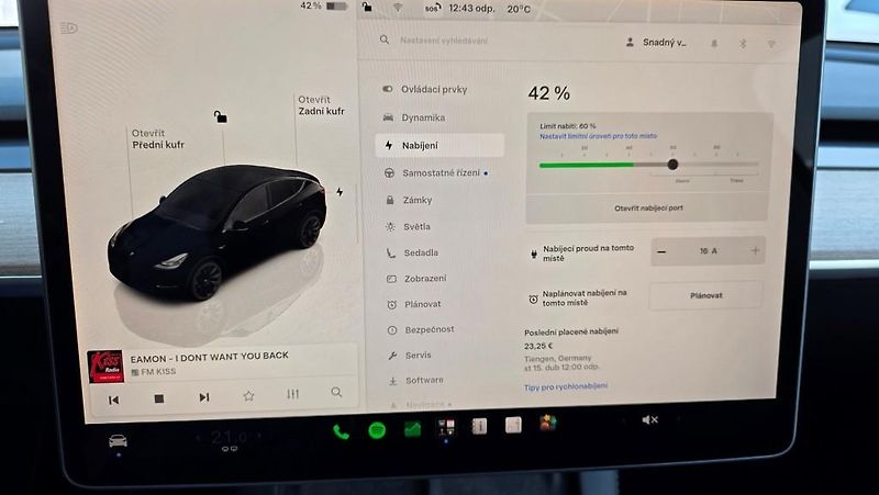 Tesla Model Y (2023) LR AWD DE Záruka SoH 93% - fotka 21 z 37