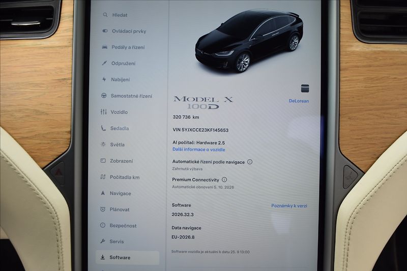 Tesla Model X 100D 4x4 ZÁRUKA TAŽNÉ - fotka 31 z 36