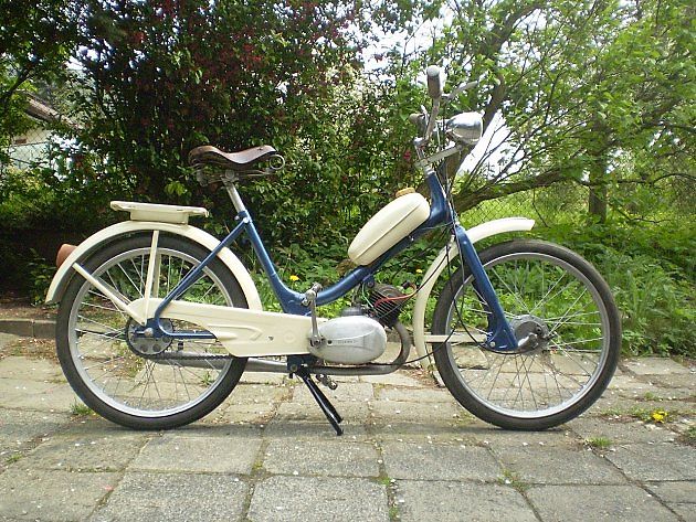 Moped Stadin S11 vyráběný v Rakovníku., zdroj: Wikimedia Commons, Ladislav Faigl, CC BY 3.0