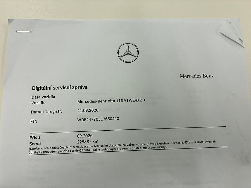 Mercedes-Benz Vito TOURER 2.0CDI 116 120kW XL AT9 - fotka 29 z 34
