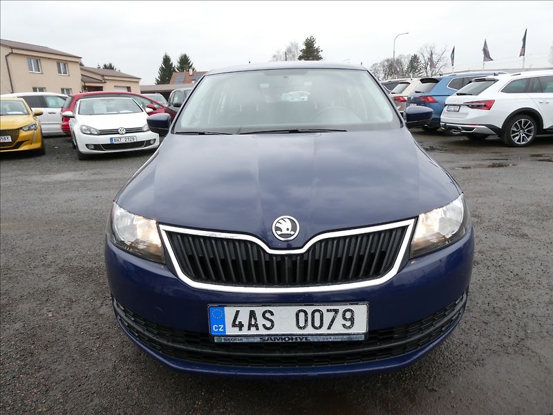 Škoda Rapid 1,6 TDi 66kW 2x kola,klima,ČR - fotka 2 z 37