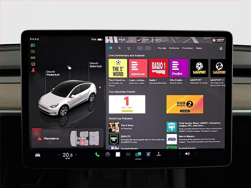 Tesla Model Y (2023) Long Range AWD 79kWh, SoH 93% - fotka 12 z 20