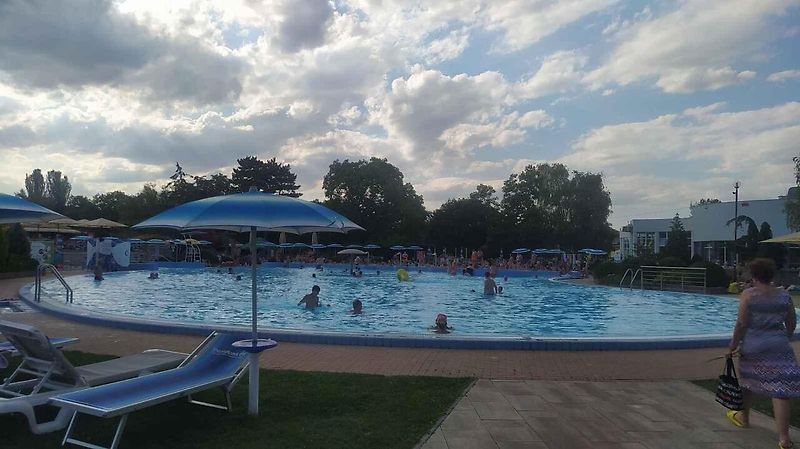 Skoro jako v aquaparku u moře.