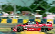Honda NSX, se kterou jela posádka Kunimitsu Takahashi - Keiichi Tsuchiya - Akira Iida závod 24 hodin Lemans v roce 1994.