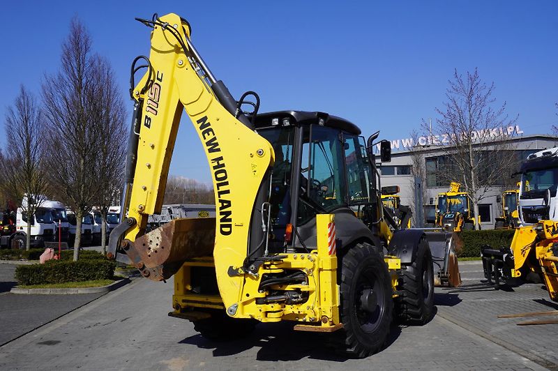 New Holland (2021) B 115 C backhoe loader/1000mth - fotka 8 z 24