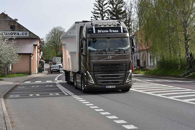 Kontrolní den na stavbě dálnice D35 u Vysokého Mýta.