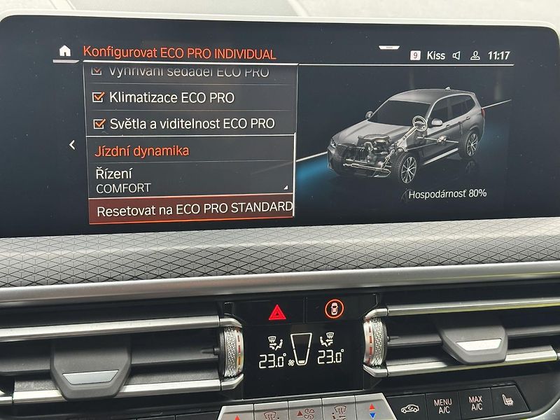 BMW X3 (2023) xDrive 20d M paket + tažné - fotka 24 z 27