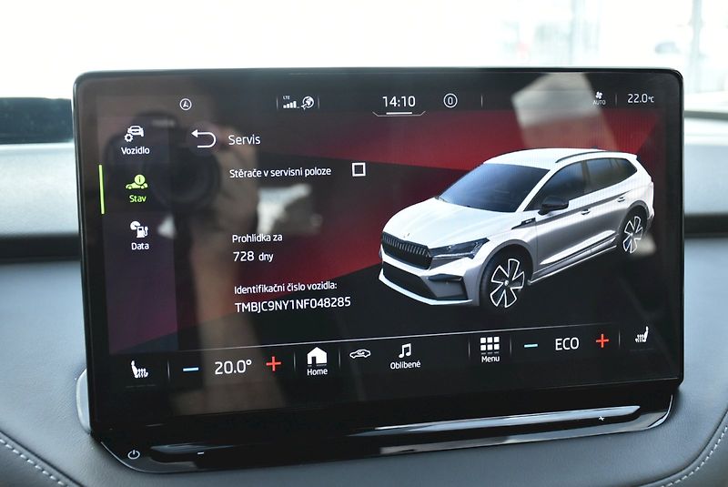 Škoda Enyaq (2022) 80 Sportline 150kW - fotka 19 z 35