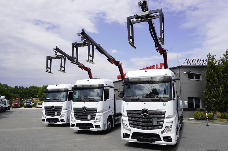Mercedes-Benz Actros (2022) 2545 MP5 / 90 tho. km / crane - fotka 12 z 24