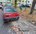 Listopadové parkování ve Strakonicích.
