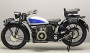 Motocykl Douglas 600cc z roku 1929.