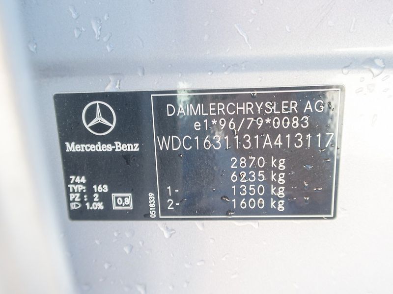 Mercedes-Benz Třídy M (2003) 270CDI 120KW – BEZ KOROZE - fotka 38 z 40