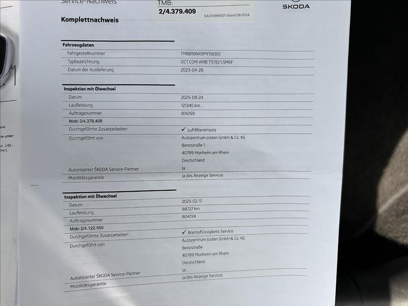 Škoda Octavia 1,5 TSi DPH  ACC,LED,KESSY,ALU - fotka 47 z 50