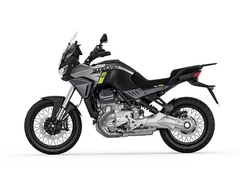 Moto Guzzi V 100 Stelvio (2024) Stelvio V100 PPF Nero Vulcano - fotka 7 z 10