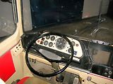 Prostor řidiče autobusu Karosa ŠM11. Foto: Wikimedia Commons, mr proper, CC BY-SA 3.0