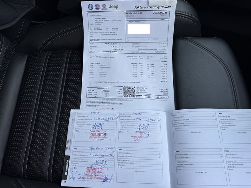 Alfa Romeo Stelvio 2,0 T Q4 AT8 ZF VELOCE původČR - fotka 48 z 50