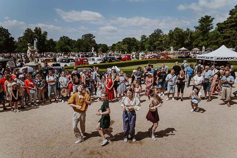 Veteranfest ve slavkovském zámeckém parku