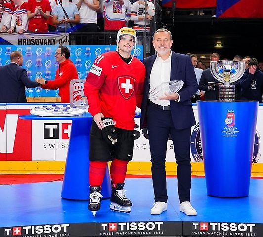 Martin Jahn během loňského hokejového šampionátu, zdroj: Se svolením Škoda-Auto