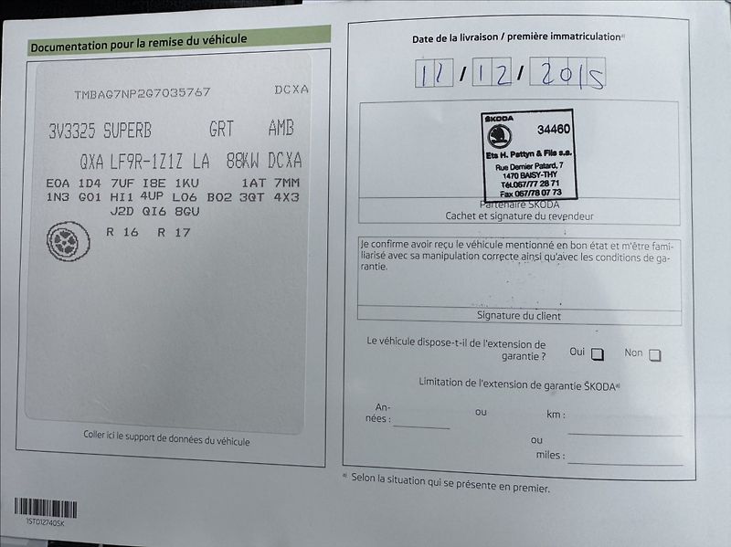Škoda Superb 1,6 TDI Navi TZ park. kamera - fotka 49 z 50