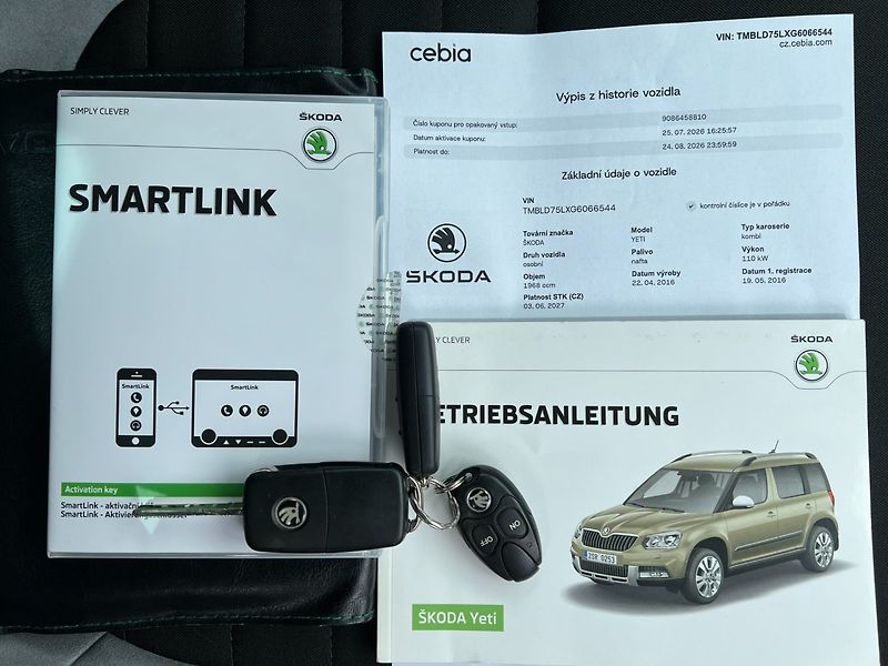 Škoda Yeti (2016) 2.0TDi 110kW 4x4! tažné! Apps! - fotka 18 z 39