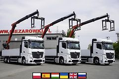 Mercedes-Benz Actros (2022) 2545 MP5 / 60 tho. km / crane - fotografie inzerátu