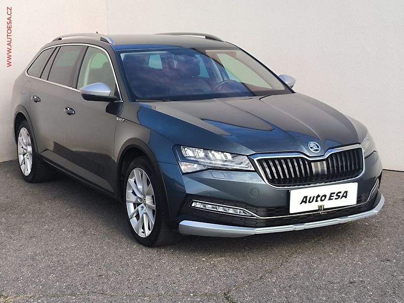 Škoda Superb (2021) 2.0TDi, ČR, Scout, DSG, LED - fotka 1 z 30