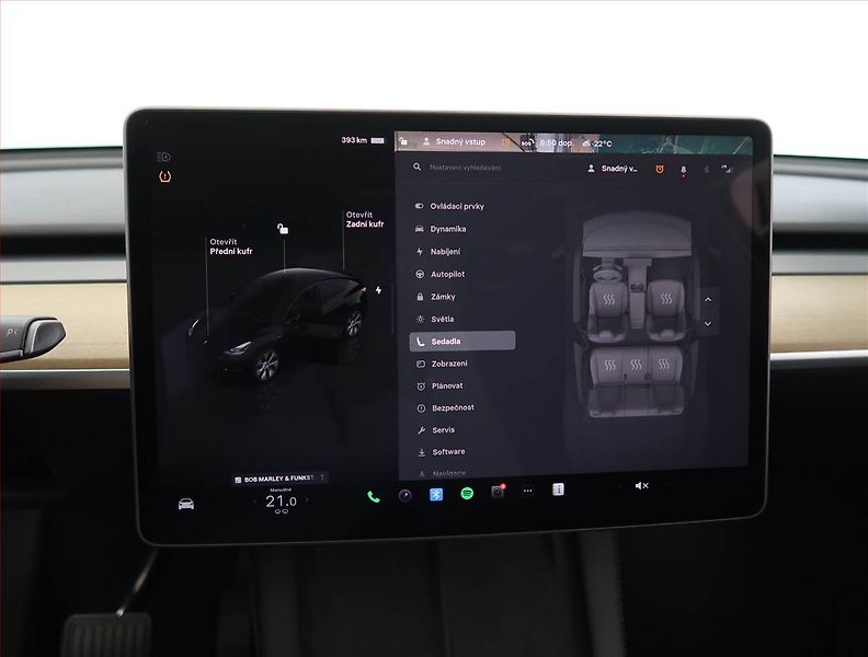 Tesla Model Y (2022) Long Range AWD 79kWh, SoH 88% - fotka 24 z 33