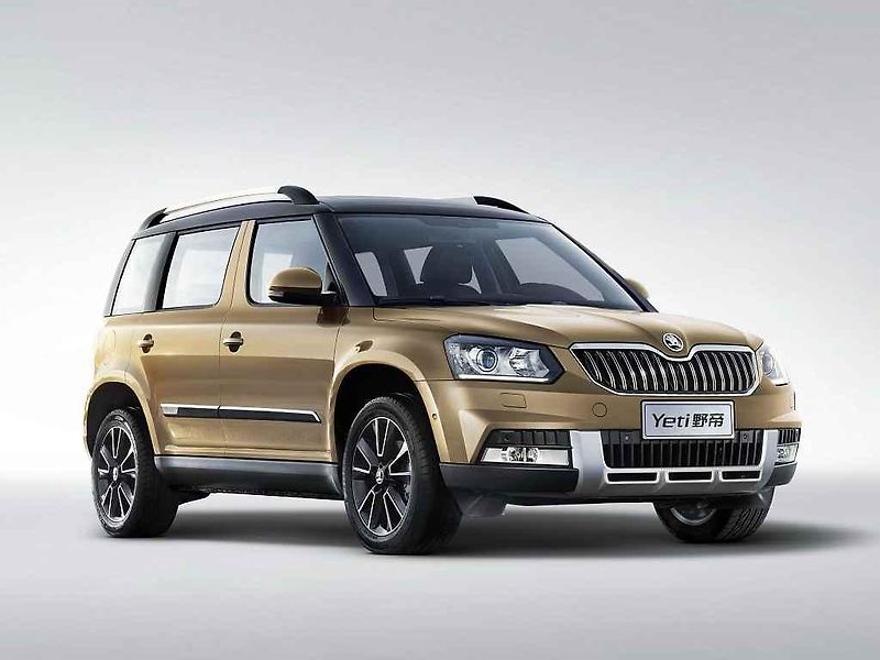 Škoda Yeti ve verzi pro čínský trh