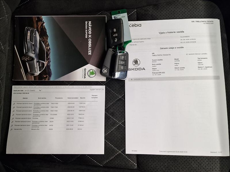 Škoda Superb 2.0TDI 140kW DSG SportLine ,ČR - fotka 48 z 50