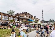 Jednou z atrakcí je písečná pláž. Podle všeho ta nejvýše položená ve střední Evropě