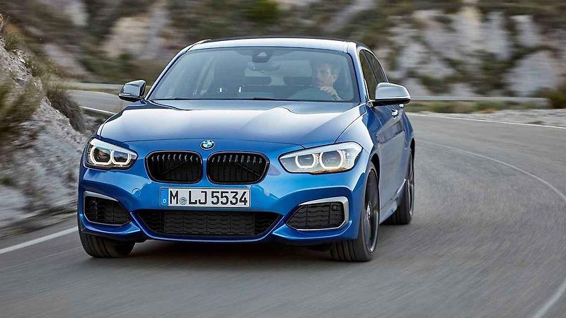 BMW řady 1 po faceliftu.