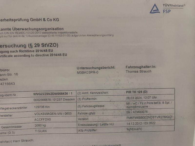 Volkswagen Tiguan (2012) 2.0 TDi TZ - fotka 23 z 24
