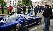 Tradiční sraz autoveteránistů na náměstí T. G. Masaryka v Prostějově. 18. května 2025