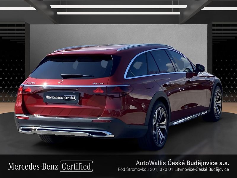 Mercedes-Benz Třídy E E 450 d 4MATIC All-Terrain - fotka 5 z 27