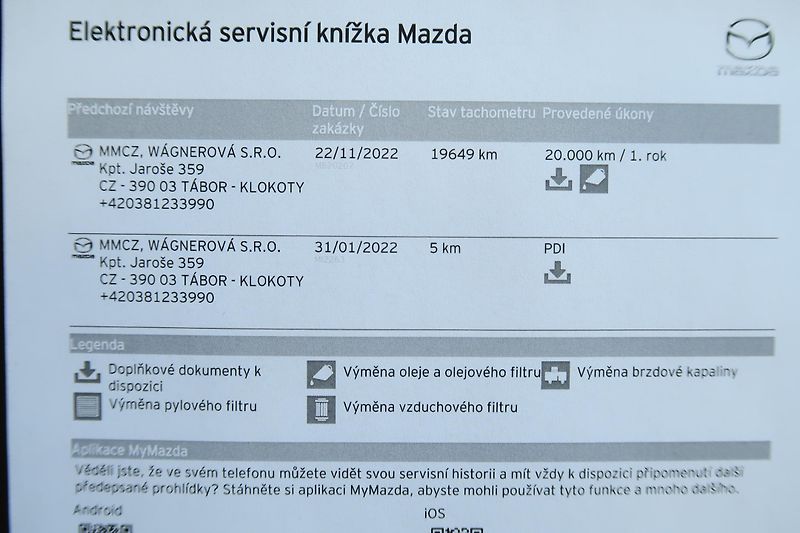 Mazda 3 HB 2,0 G150 AT Plus ČR,servisk - fotka 37 z 37