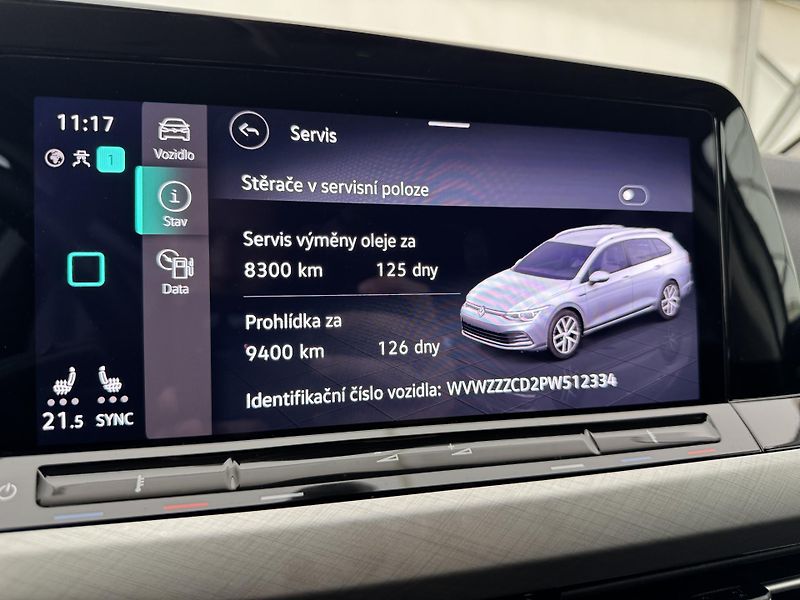 Volkswagen Golf 1.5tsi*96kw*CNG*1-MAJ*DPH* - fotka 26 z 35