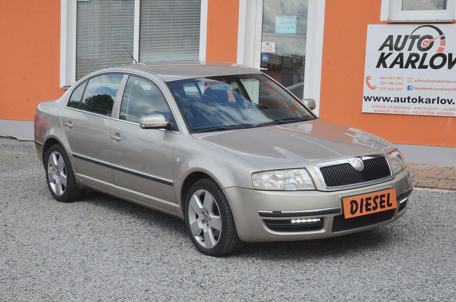 Škoda Superb 2.5 TDi V6 / ČR / STK 04/2028