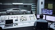 Maskovaný prototyp čtyřdveřového Mercedesu-AMG GT.
